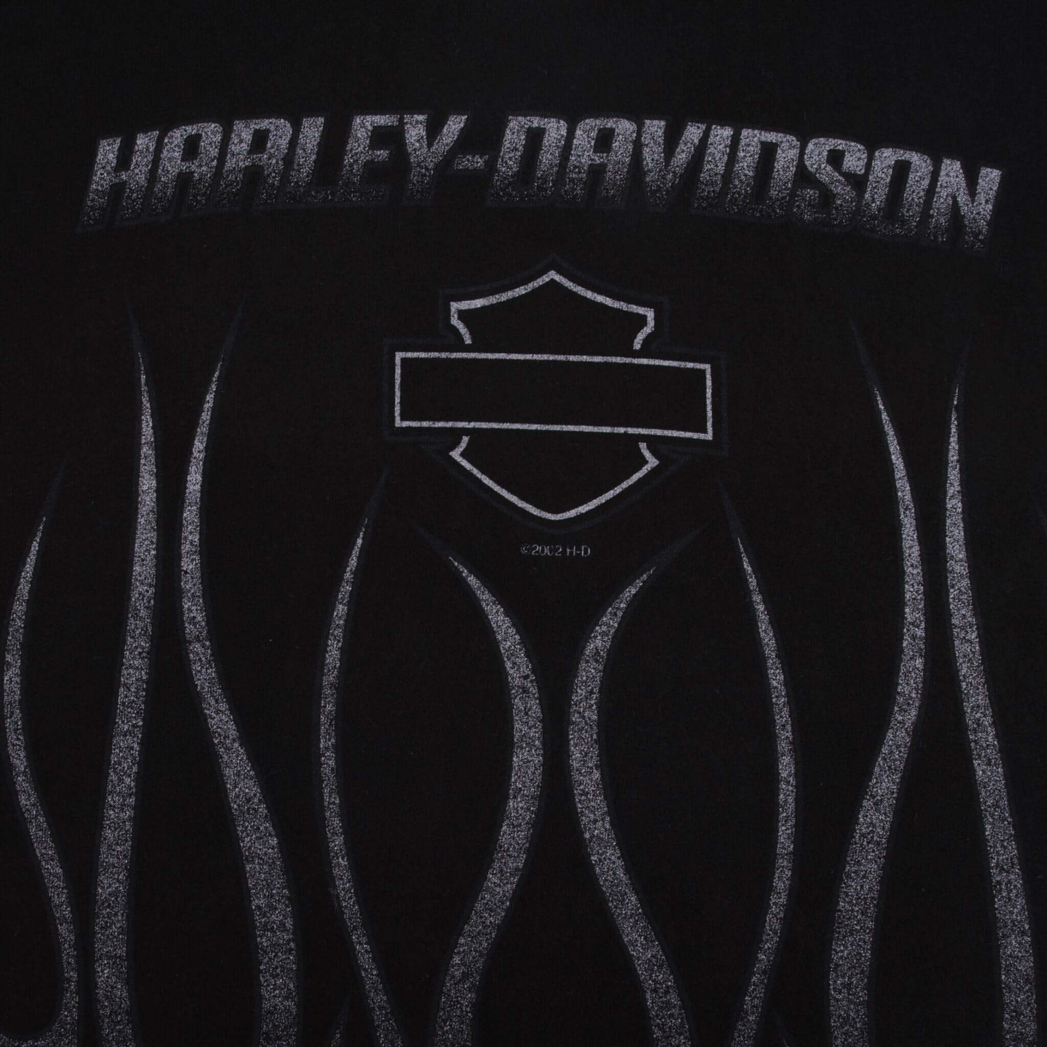 Vintage Harley Davidson Sioux City Flame Tee Shirt 2002 Size XL Made In USA