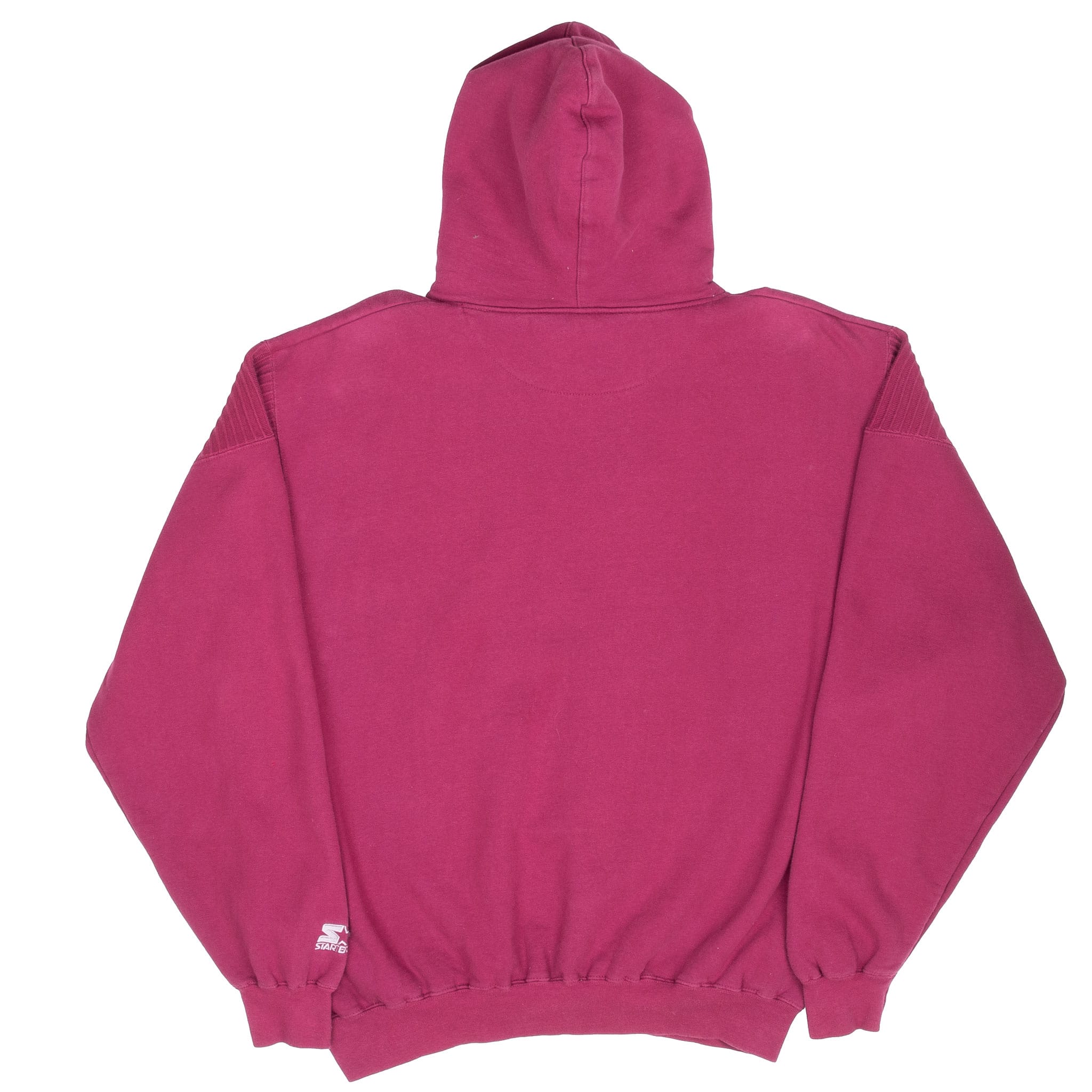 Vintage Burgundy Starter Hoodie Sweatshirt 1990S Size 2Xl