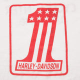 VINTAGE HARLEY DAVIDSON TEE SHIRT 1970s SIZE MEDIUM MADE IN USA