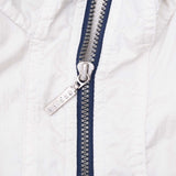 Vintage Adidas Blue & White Windbreaker Jacket 1990S Size Medium