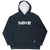 Vintage Nike Spellout Black Hoodie Sweatshirt 2000S Size 2XL
