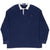 Vintage Ralph Lauren Navy Blue Rugby Polo Shirt 1990S Size Large