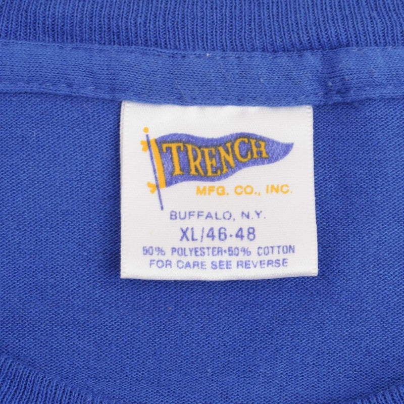 Vintage NFL New York Giants World Champs 1990 Tee Shirt Size Large Made In USA With Single Stitch Sleeves