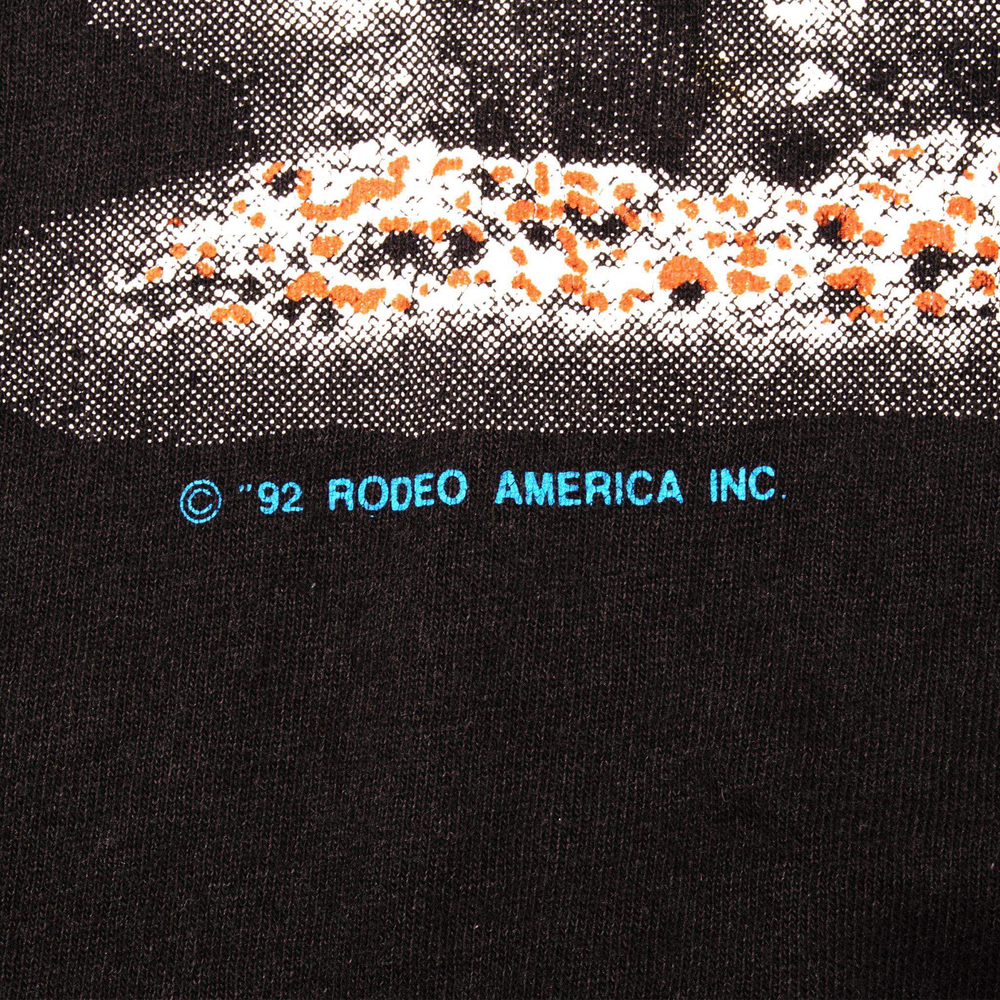 VINTAGE NATIONAL FINALS RODEO LAS VEGAS TEE SHIRT 1992 SIZE XL MADE IN USA