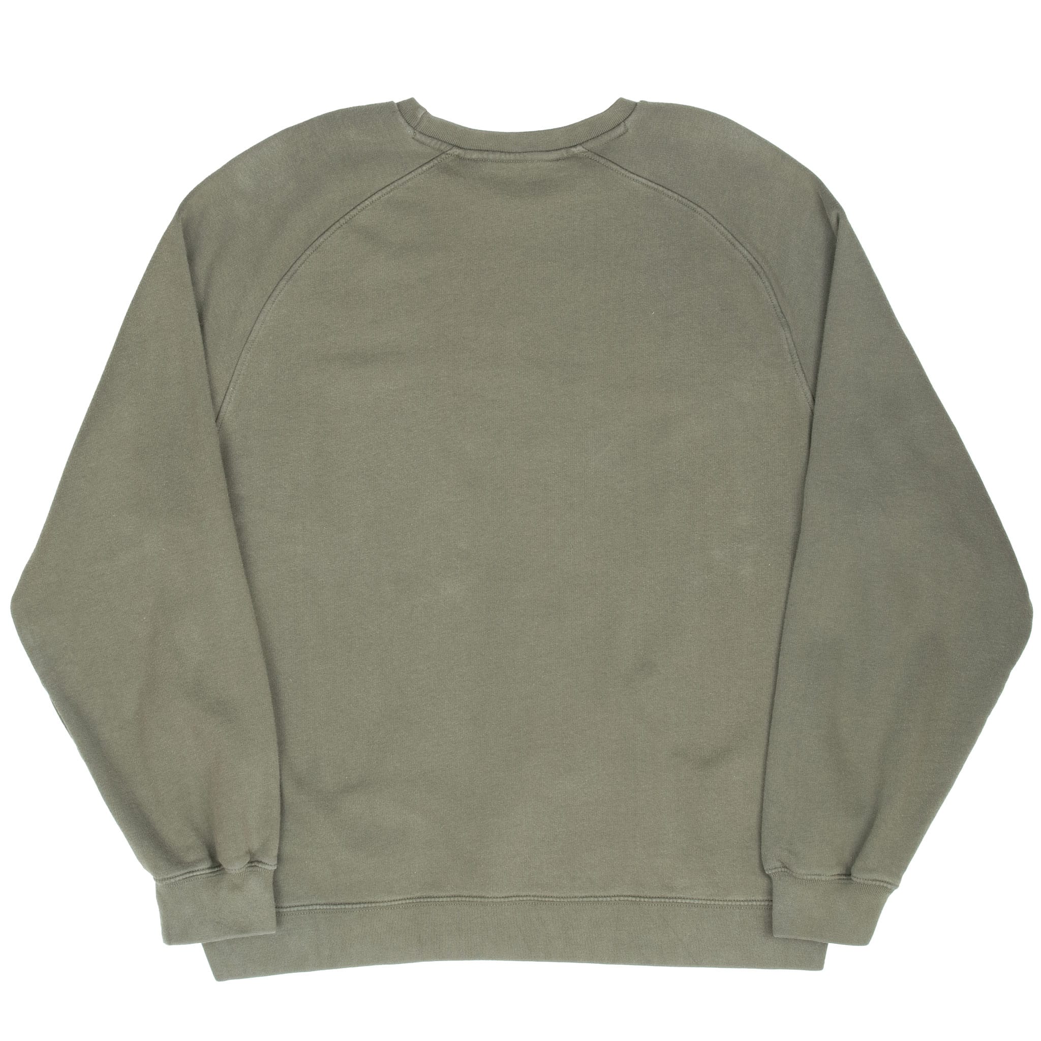 Vintage Nike Classic Swoosh Olive Green Crewneck Sweatshirt 2000S Size XL