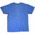 Back of blue Seattle Seahawks short-sleeve T-shirt with no graphic