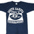 Front of navy Champion T-shirt with South Dakota State B wrestling tournament graphic