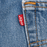 Vintage Levis 501 Indigo Blue Jeans 1980S Size 35X31 Made In Usa With A Medium Light Wash With Some Light Whiskers

Size on Tag 38X34 Actual Size 35X31

Back Button #653