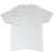 Plain back of white short-sleeve T-shirt