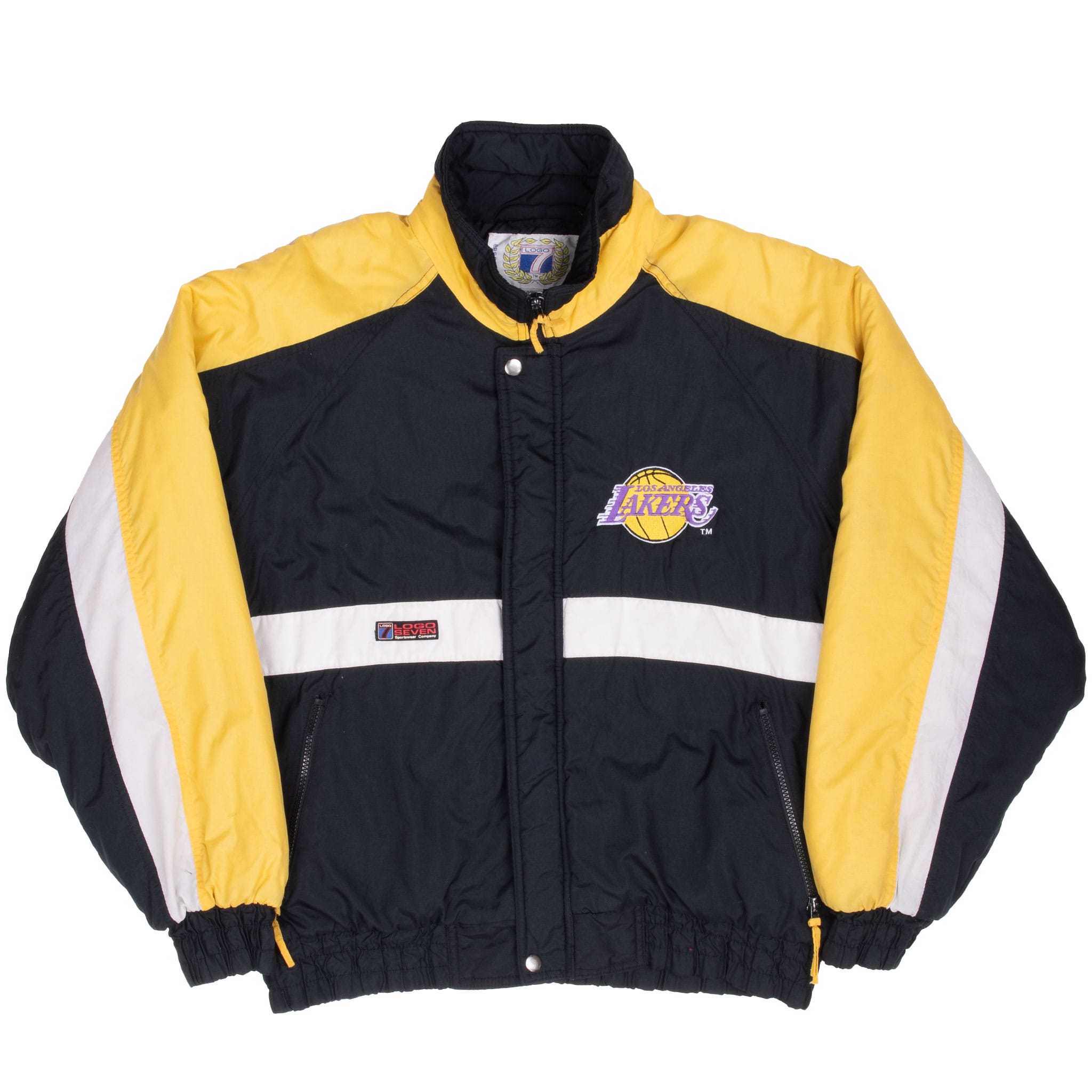 Vintage Nba Los Angeles Lakers Windbreaker Jacket 1990S Size Large