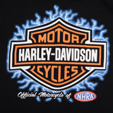 Vintage Harley Davidson Official Motorcycle Of NHRA Tee Shirt 2000S Size XL 