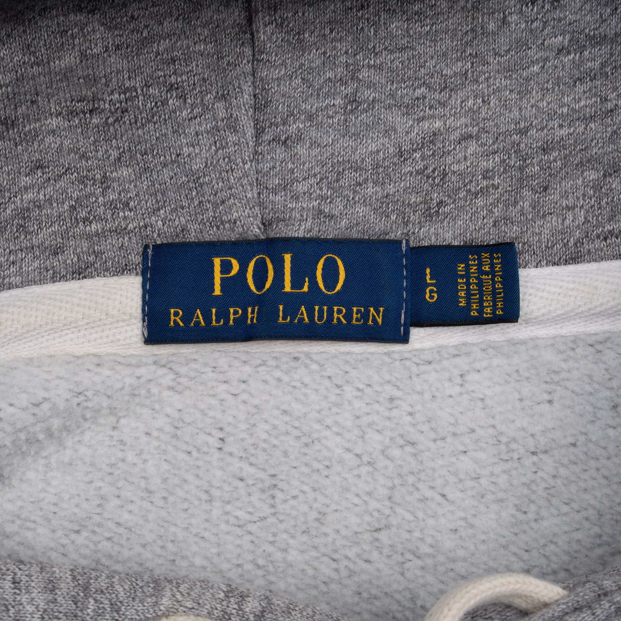 VINTAGE RALPH LAUREN RUGBY HOODIE SWEATSHIRT LARGE