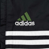 Vintage Adidas Black Windbreaker Jacket 1990S Size 2XL