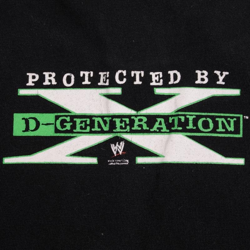 VINTAGE WWE WWF D GENERATION X TEE SHIRT 2002 SIZE LARGE