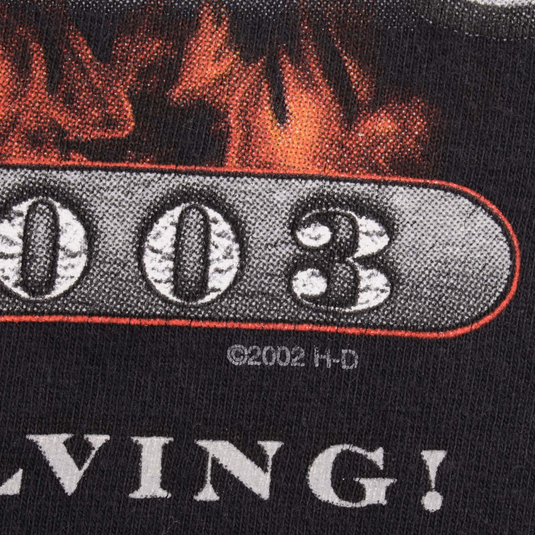 Vintage Harley Davidson 100 Years Las Vegas Tee Shirt 2003 Size Medium Made In USA