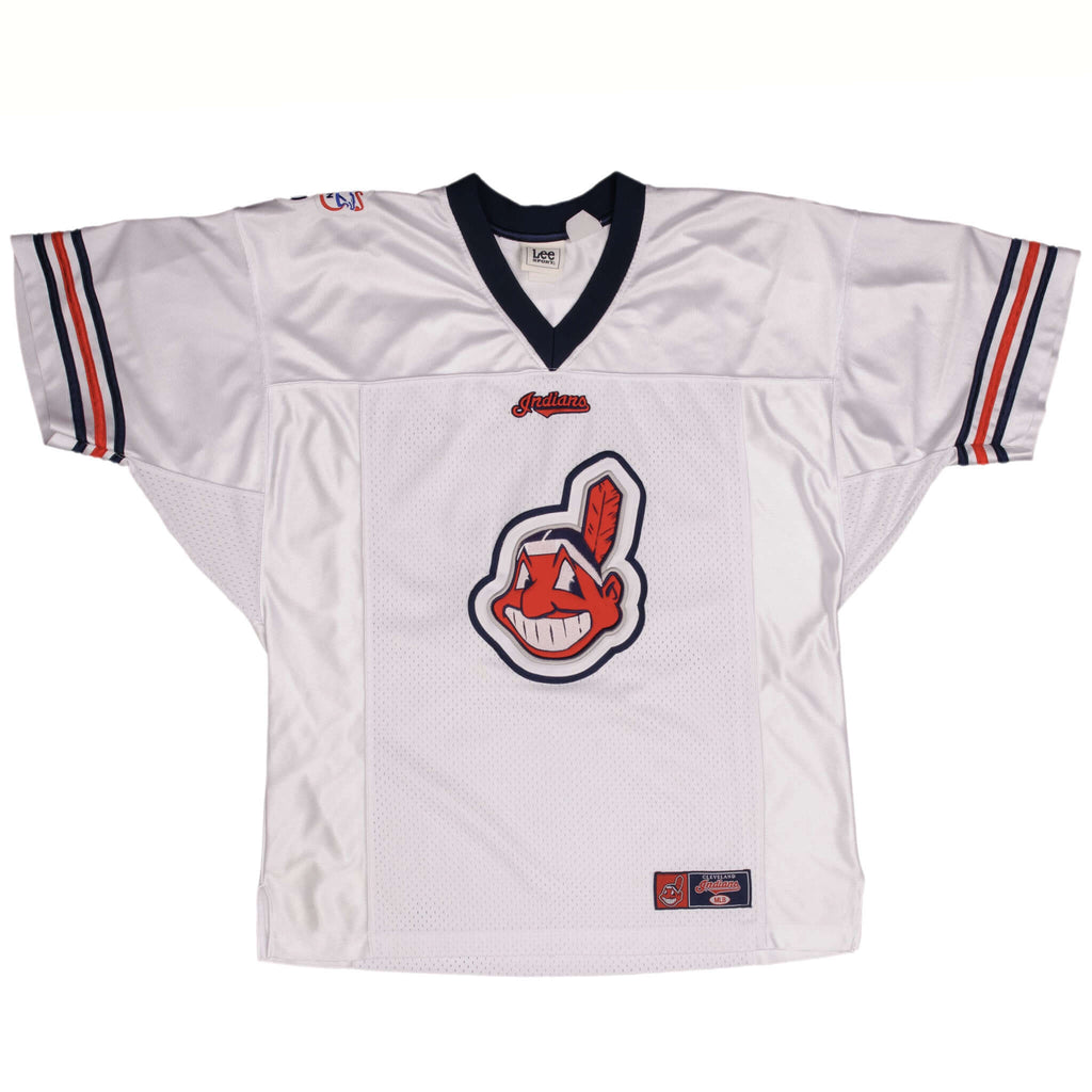 VINTAGE MLB CLEVELAND INDIANS LEE SPORT JERSEY 1990S SIZE XL Vintage rare usa
