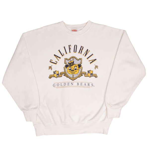 Vintage University Of California Berkeley UCB Golden Bears Sweatshirt 1990S Size XL Made In Usa
