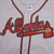 Vintage Mlb Atlanta Braves Chipper Jones #25 Majestic Jersey Size 44