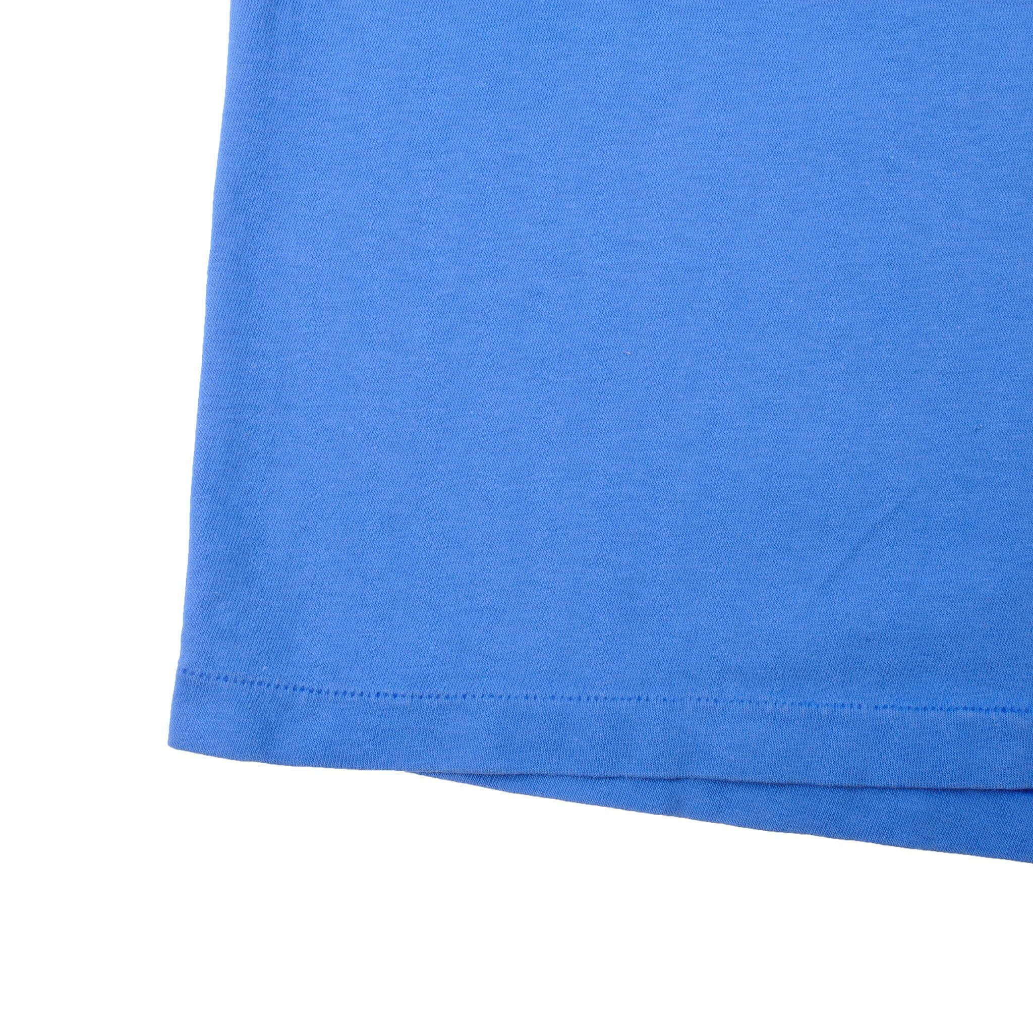 Vintage Blue Nike Just Do It Long Sleeve Tee Shirt 1984-1987 Size S. Made In USA. With Single Stitch. Nike Blue Label