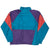 Vintage Nike Swoosh Purple And Teal Windbreaker Jacket Late 1980S Size XL