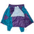 Vintage Nike Swoosh Purple And Teal Windbreaker Jacket Late 1980S Size XL
