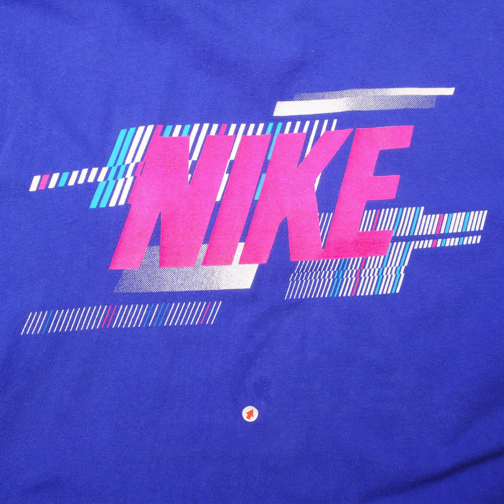 VINTAGE NIKE BIG LOGO TEE SHIRT 1987-1992 SIZE XL MADE IN USA