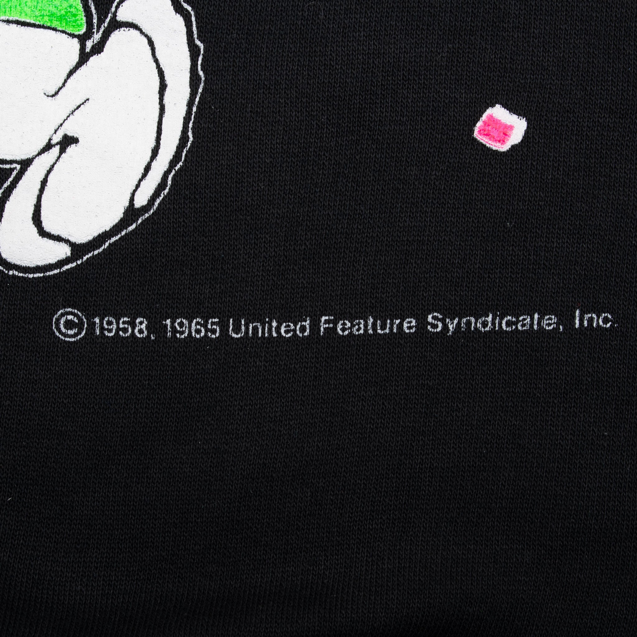 Vintage Snoopy Peanuts Sweatshirt 1980S Size Large