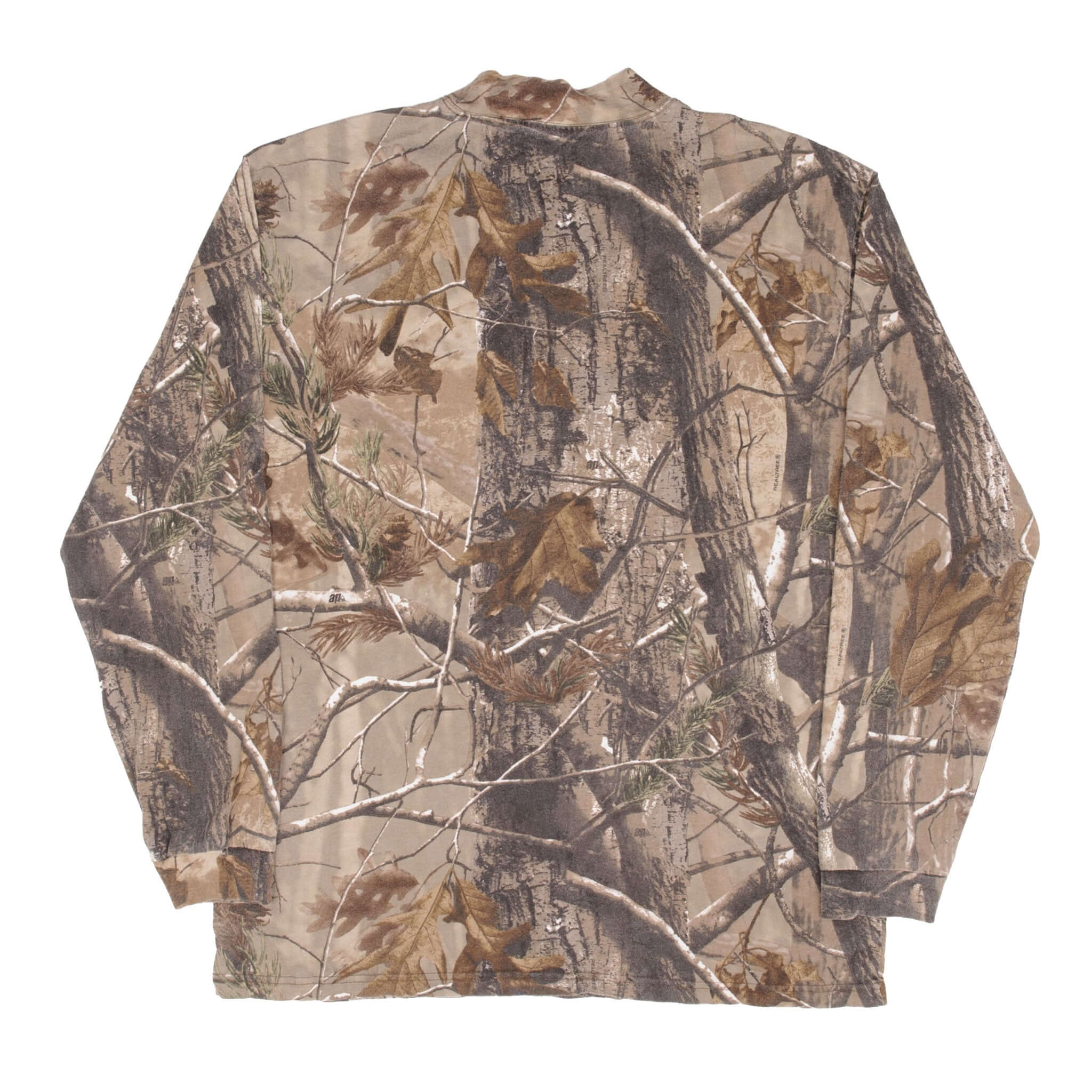 Vintage Hunting Realtree Ap Hd Camo Long Sleeve Pocket Tee Shirt 2000S Size Large