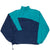 VINTAGE NIKE CLASSIC SWOOSH BLUE TEAL WINDBREAKER JACKET EARLY 1990S LARGE