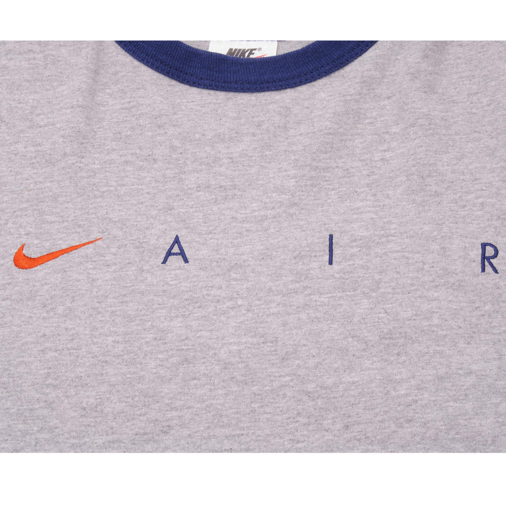 VINTAGE NIKE AIR LONG SLEEVES TEE SHIRT 90S SIZE LARGE MADE IN USA