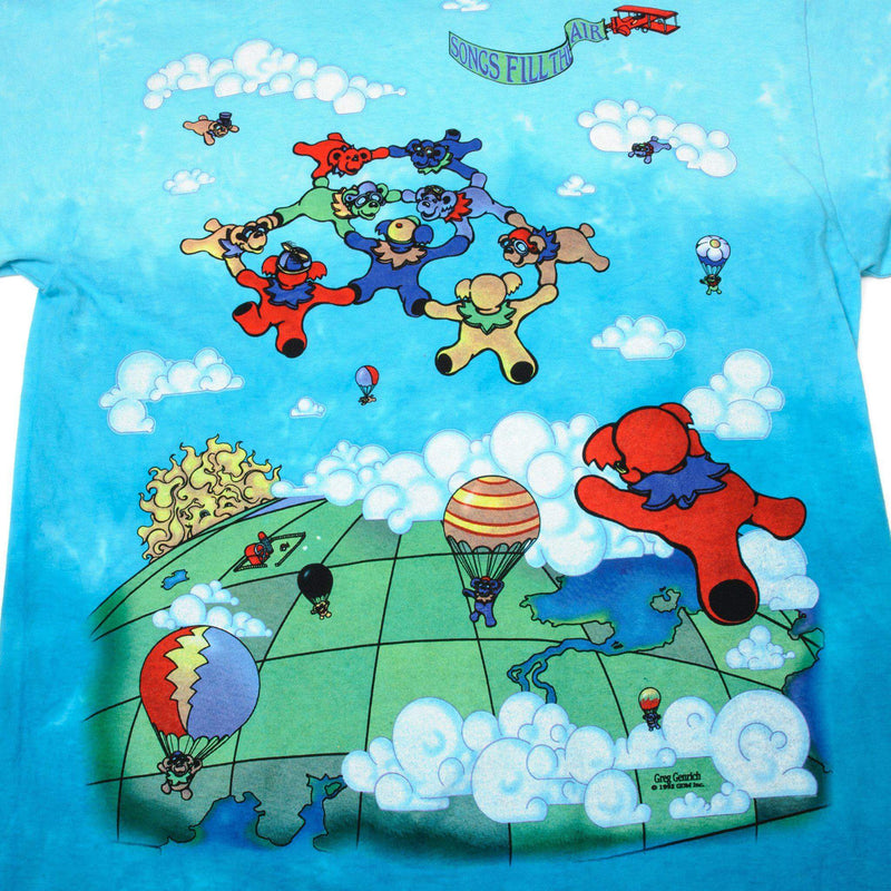 VINTAGE TIE-DYE THE GRATEFUL DEAD TEE SHIRT 2000 SIZE MEDIUM MADE IN USA