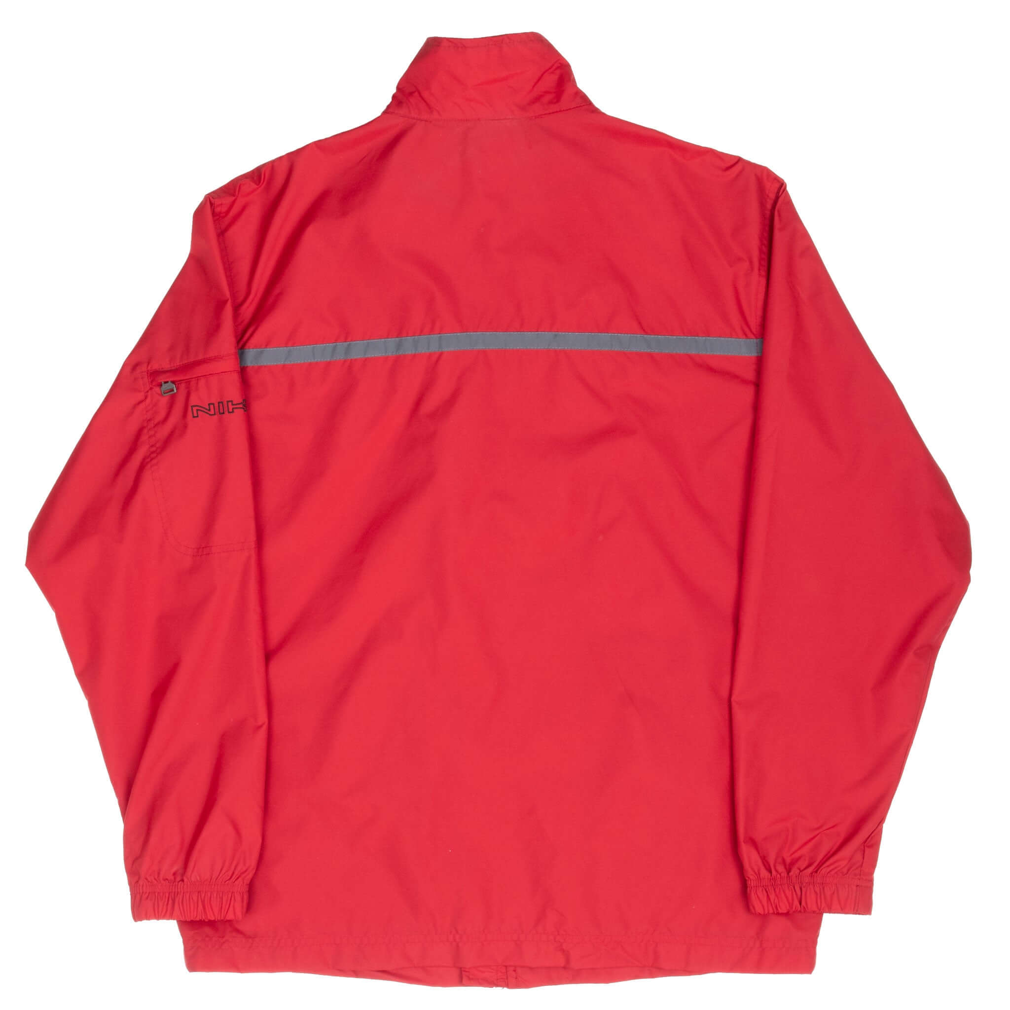 Vintage Nike Windbreaker Red Jacket 2000S Size Medium