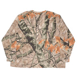 Vintage Hunting Fusion 3D Camo Long Sleeve Pocket Tee Shirt Size 3XL