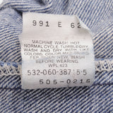Beautiful Indigo Levis 505 Jeans Made in USA with Medium wash  Size on Tag 33X36  Actual Size 32X36  Back Button #532