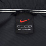 Vintage Nike Classic Swoosh Black Windbreaker Jacket 1990S Size Large