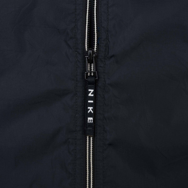 Vintage Nike Classic Swoosh Black Windbreaker Jacket 1990S Size Large