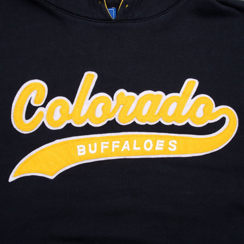 Vintage Ncaa Colorado Golden Buffaloes Hoodie Sweatshirt 1990S Size Medium