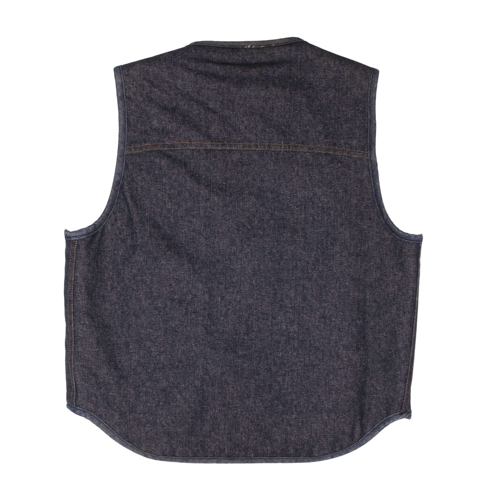 Vintage Roebucks Sherpa Vest Jacket Size Large Made In Usa 