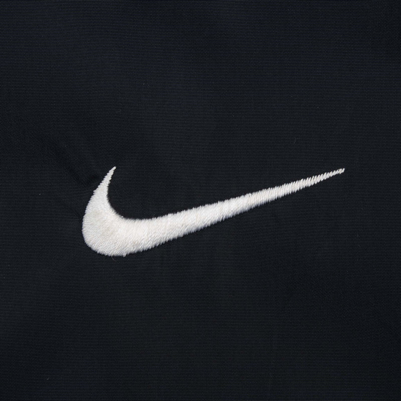 Vintage Nike Classic Swoosh Black Windbreaker Jacket 1990S Size Large