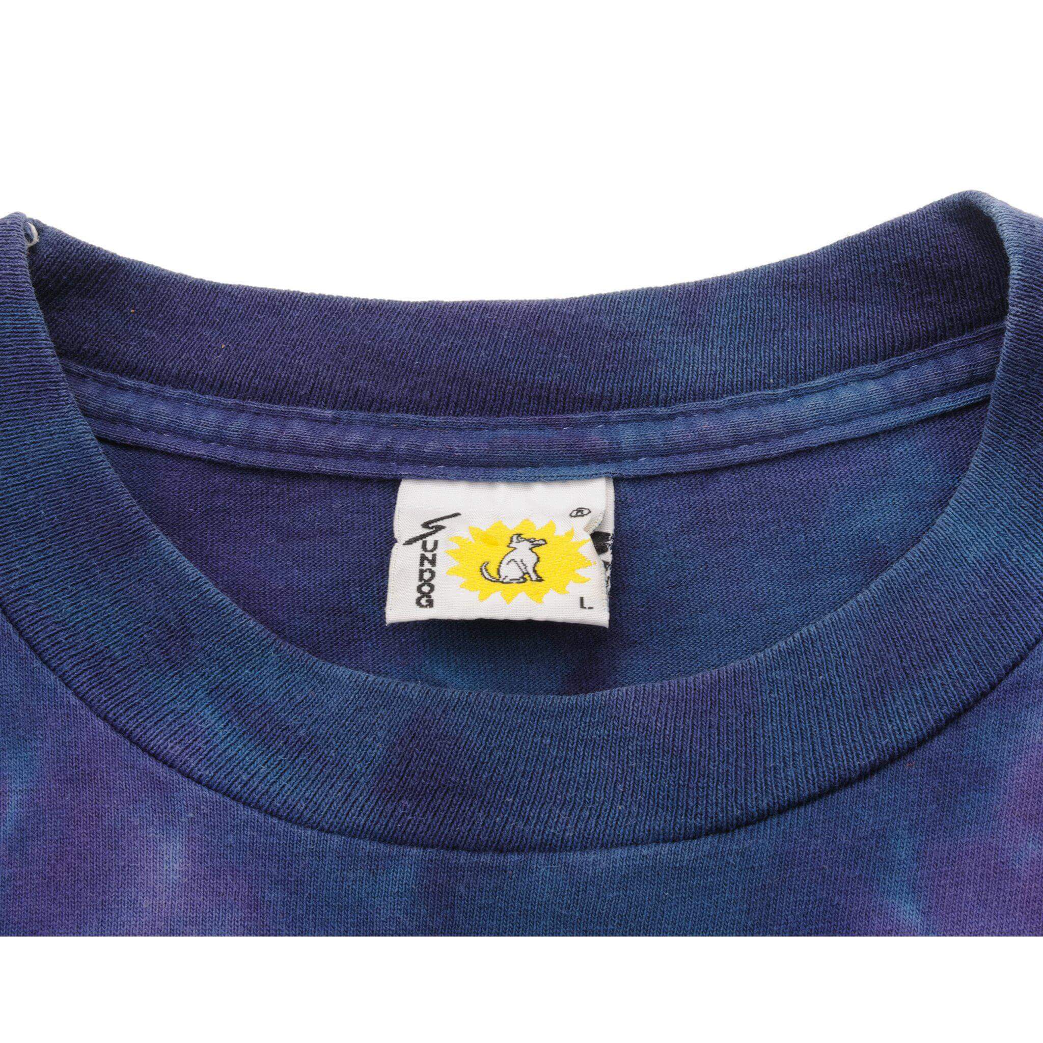 VINTAGE TIE-DYE APOLLO II NEIL ARMSTRONG TEE SHIRT SIZE LARGE MADE IN USA