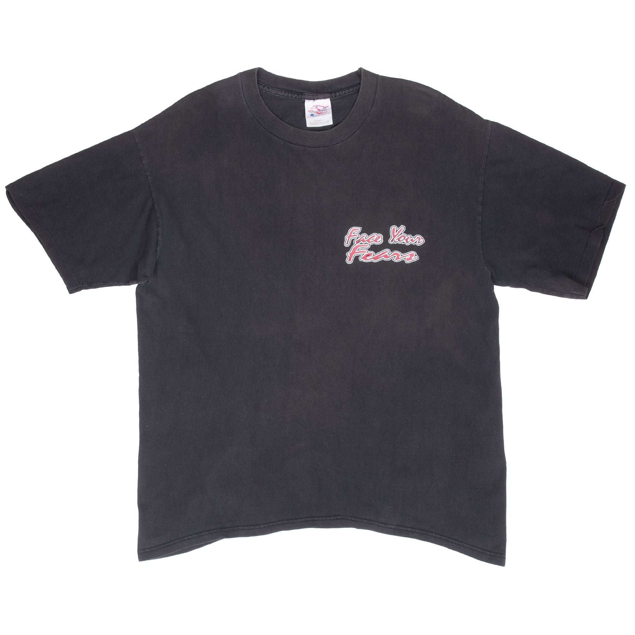 Vintage Wrangler Bull Rodeo 1990S Tee Shirt Size Large Made In Usa With Single Stitch Sleeves