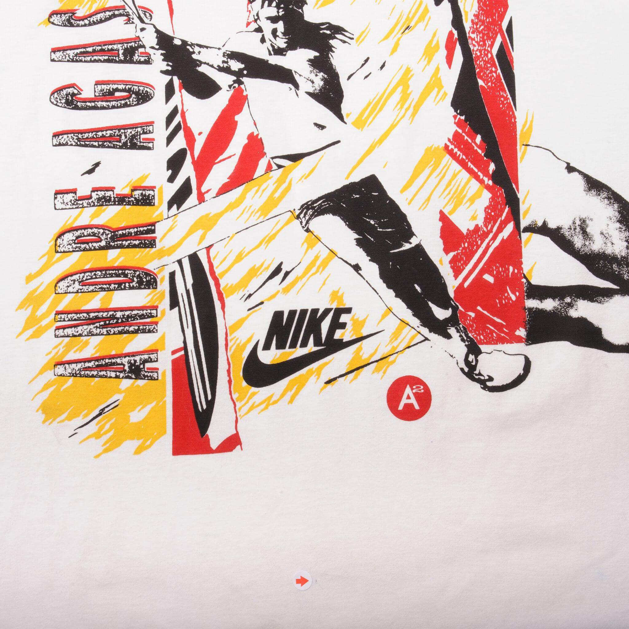 VINTAGE NIKE ANDRE AGASSI TEE SHIRT 1987-1994 SIZE MEDIUM YOUTH XLB