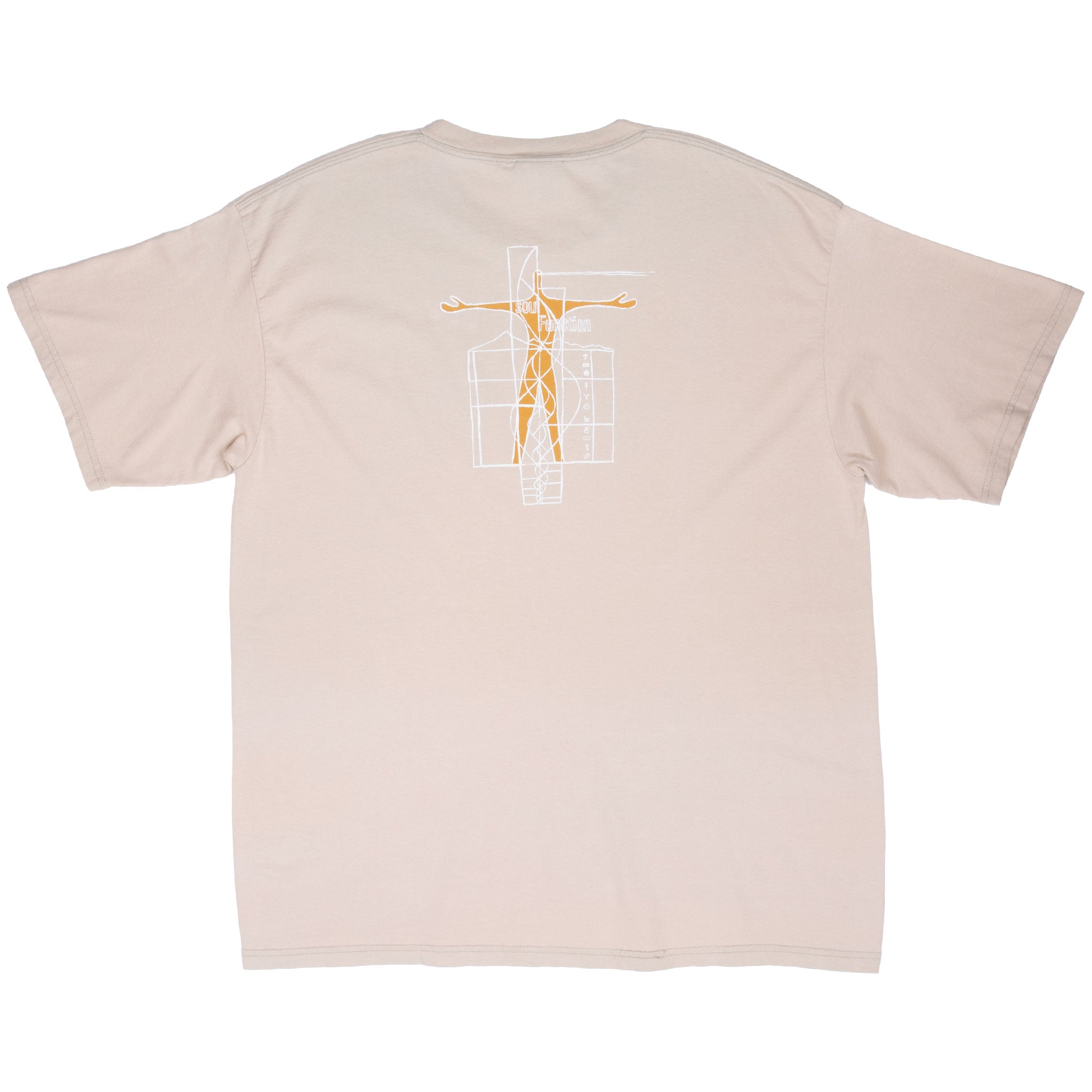 Vintage Nike Acg Soul Function Beige Tee Shirt 1990S Size Large