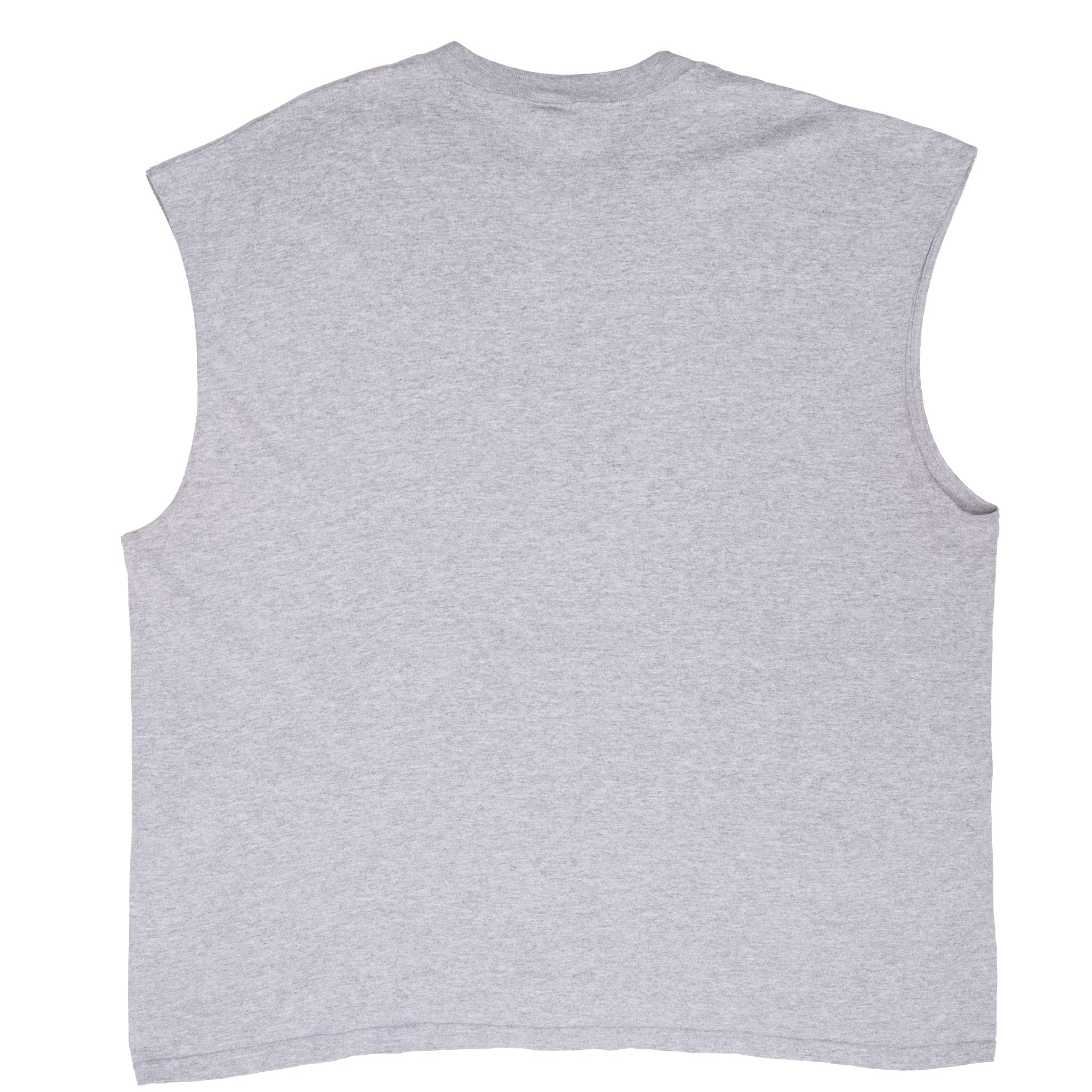 Vintage Nike Center Swoosh Grey Tank Top Tee Shirt 1990S Size 2XL