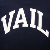 Vintage Navy Champion Reverse Weave Vail Sweatshirt 1990S Size 2XL 