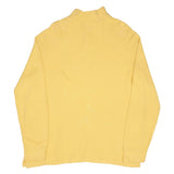 Vintage Ralph Lauren Yellow Quarter Zip Sweater Size XL 1990S