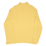 Vintage Ralph Lauren Yellow Quarter Zip Sweater Size XL 1990S