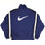 Vintage Nike Big Swoosh Blue Windbreaker Jacket 1990S Size XL