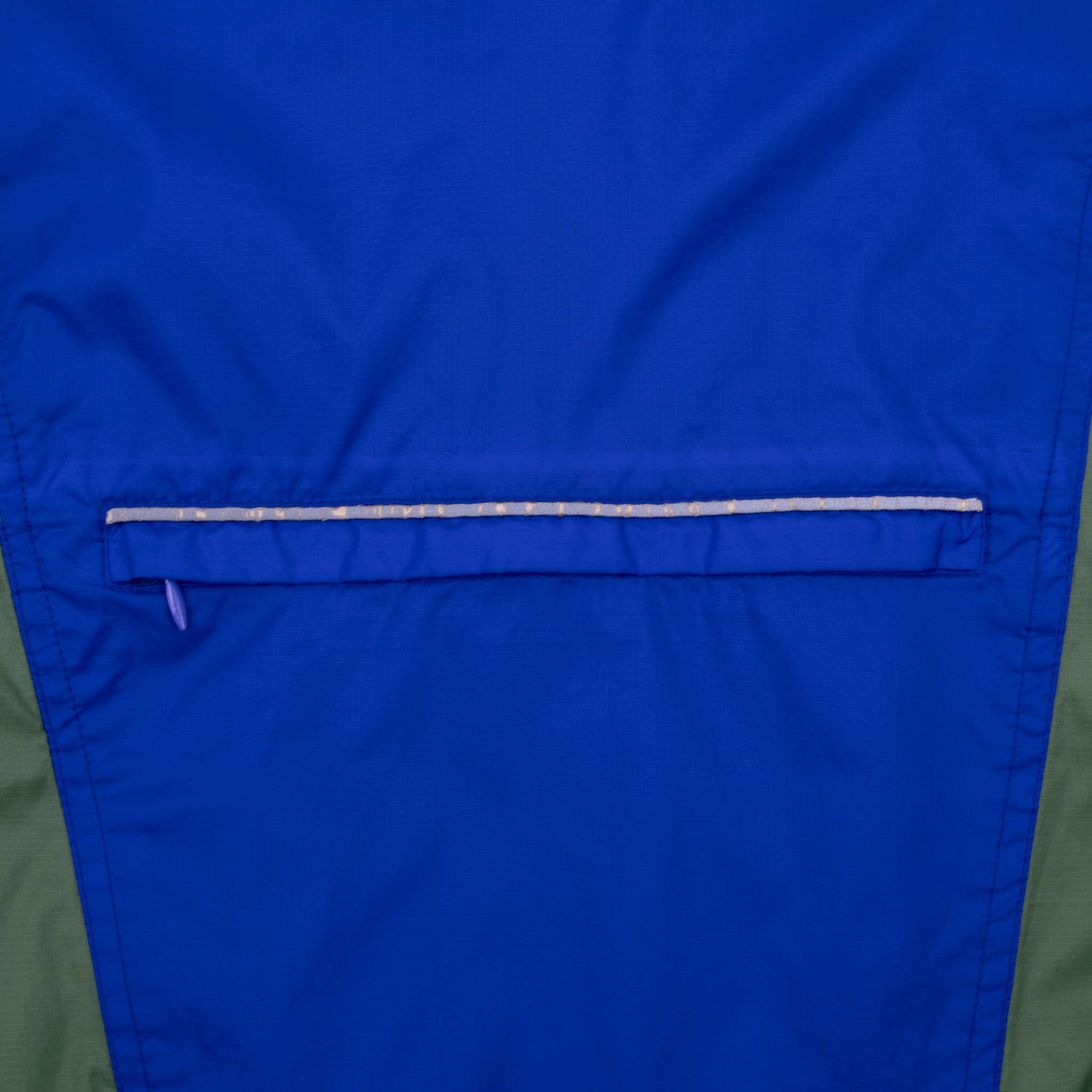Vintage Nike Acg Blue Windbreaker Jacket 1990S Size Medium