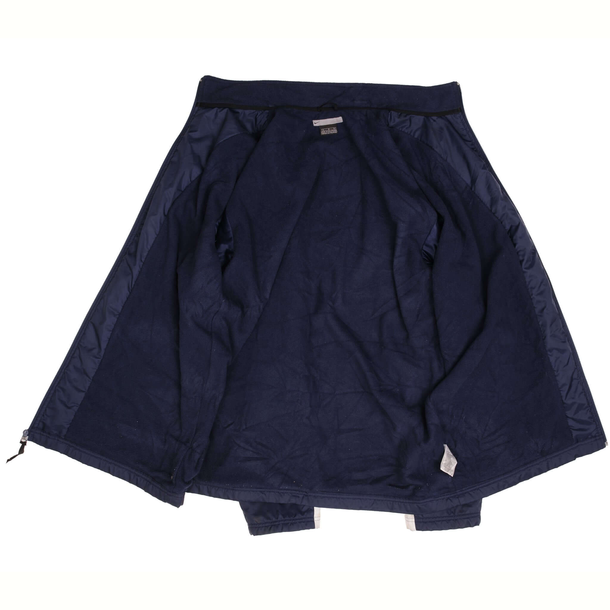 Vintage Nike Swoosh Blue Heavyweight Windbreaker Jacket 2000S Size Large